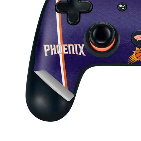 NBA Phoenix Suns Jersey Google Stadia Controller Skin